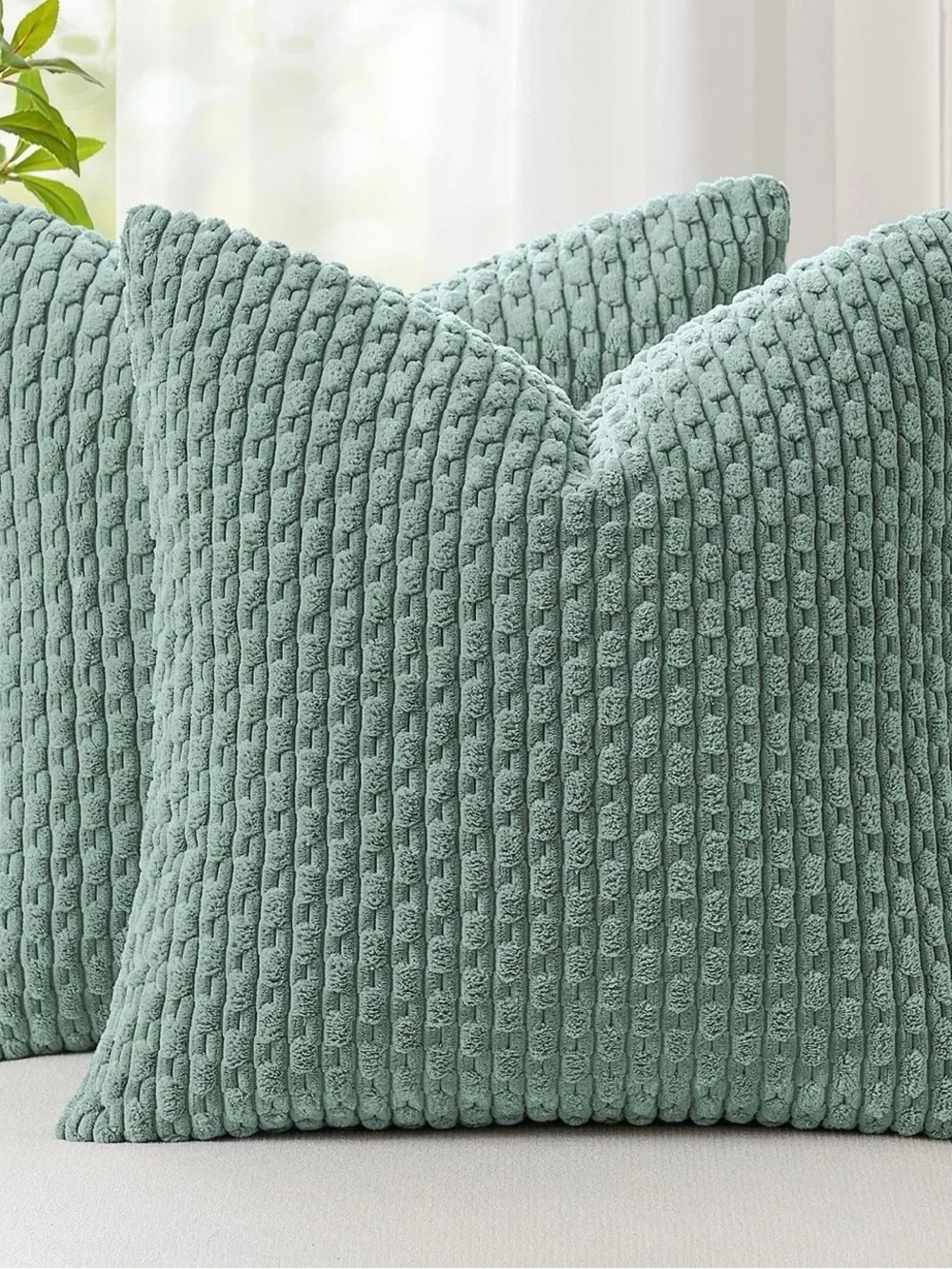 Dusty Green Pillow Covers